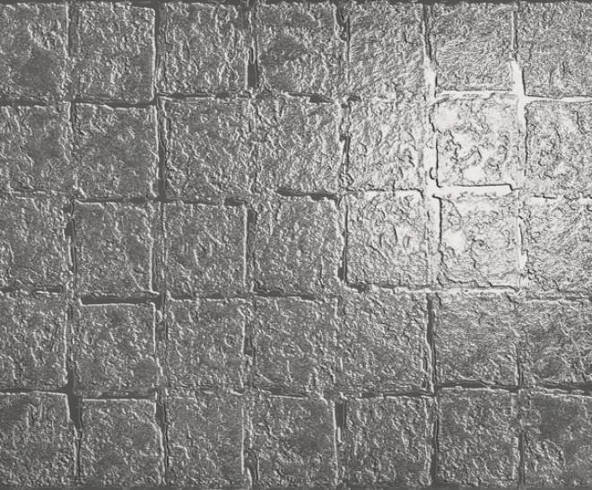 Abstra Silver Blocks Shiny 50X100