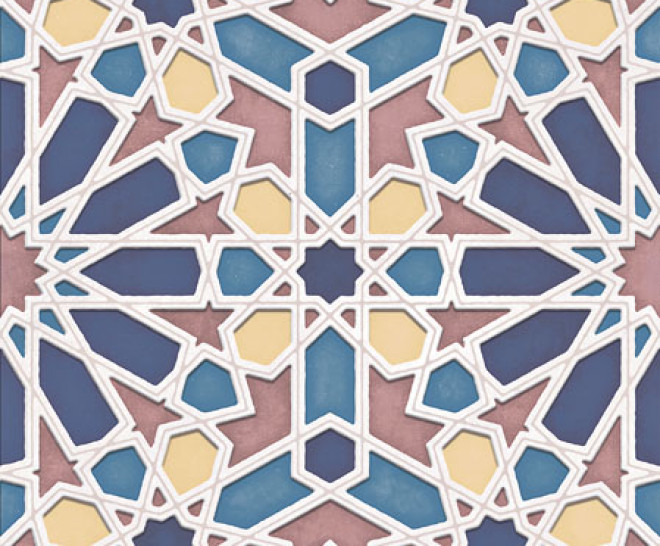 Alhambra Blue Mexuar 30X100