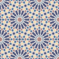 Alhambra Blue Natural 60X60