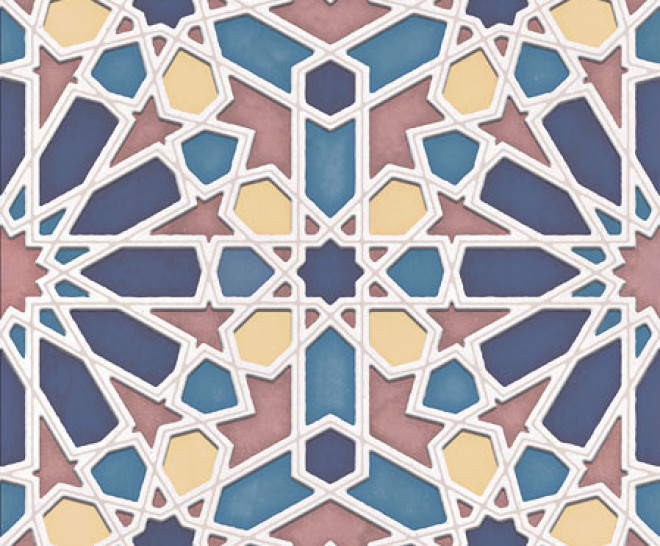 Alhambra Blue Rauda 30X100