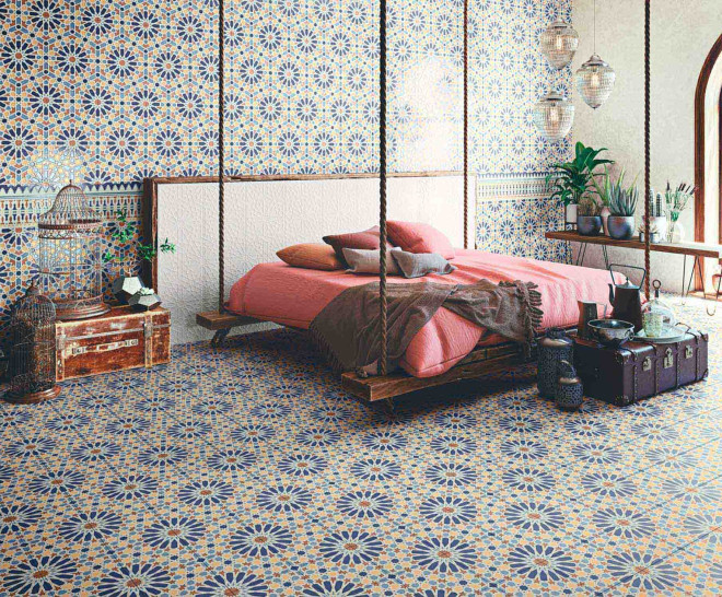 Alhambra Blue Natural 60X60