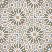 Alhambra Green Natural 60X60