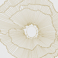 Art-Deco White Spritz Natural 30X30