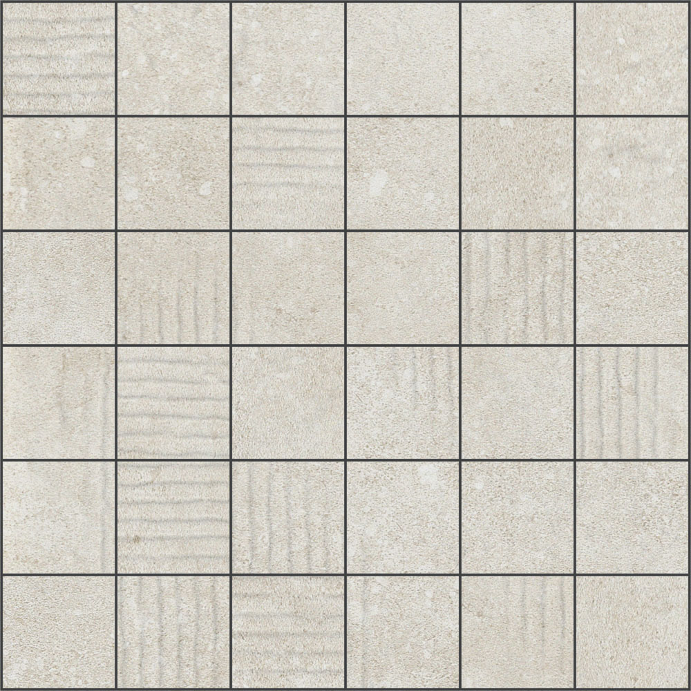 Baffin Grey Mud Mosaico 5X5 Mos 30X30
