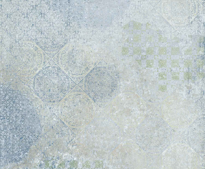 Bohemian Blue Natural 100X100
