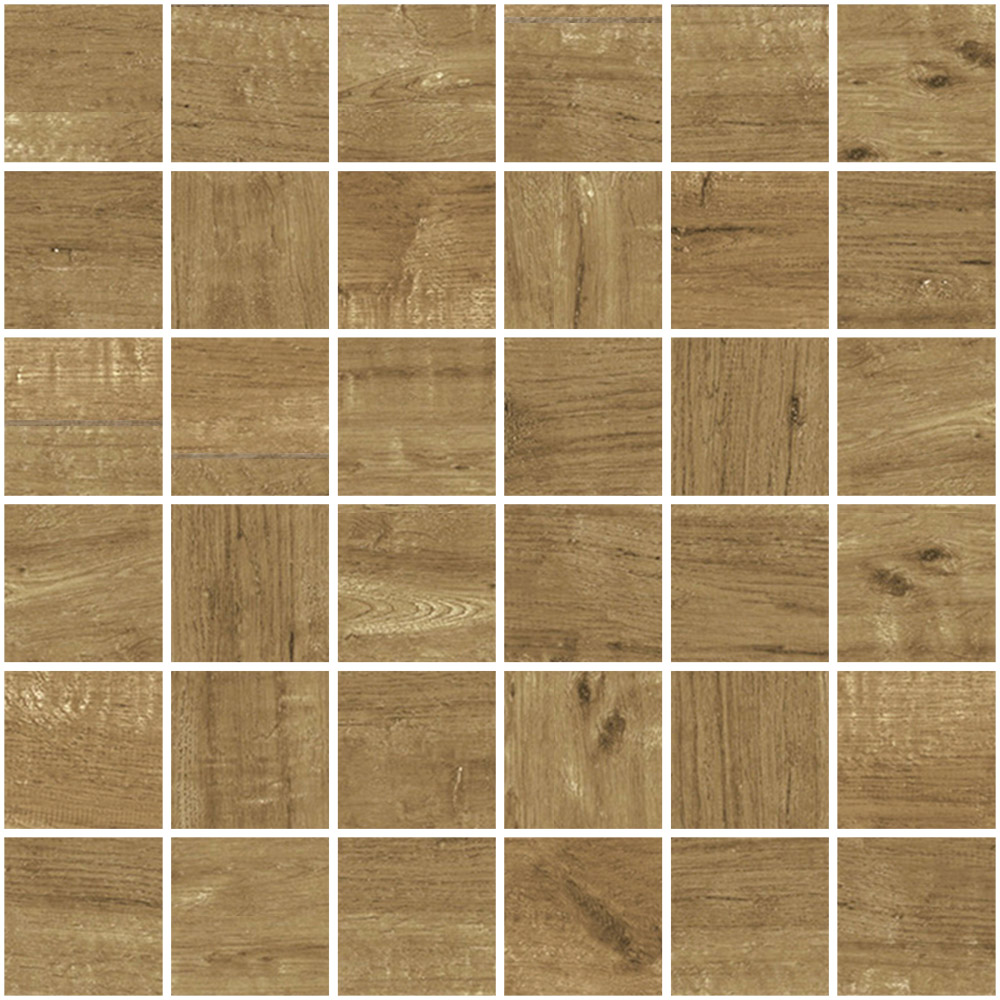 Branch Oak Natural Mosaico 5X5 Mos 30X30