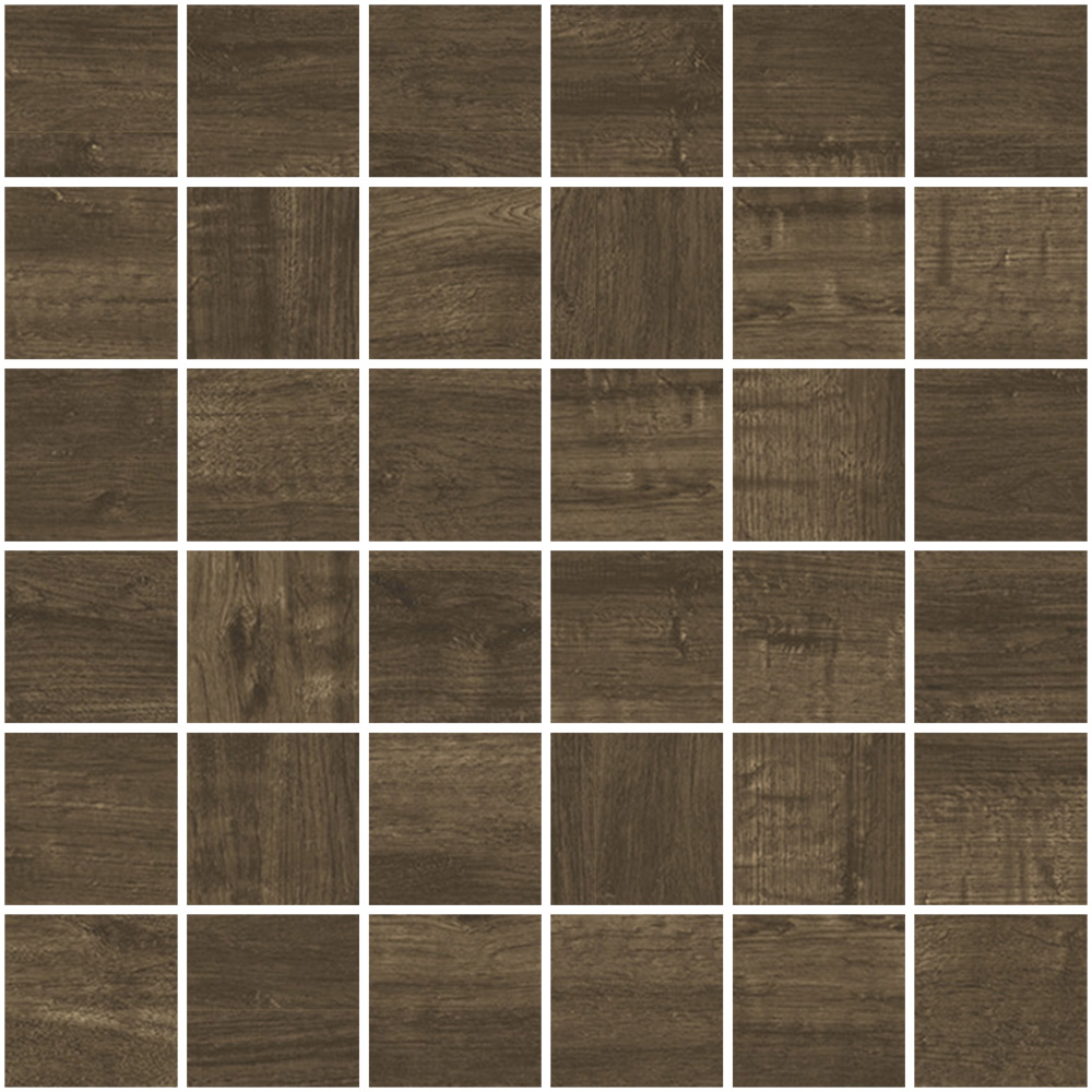 Branch Teak Natural Mosaico 5X5 Mos 30X30