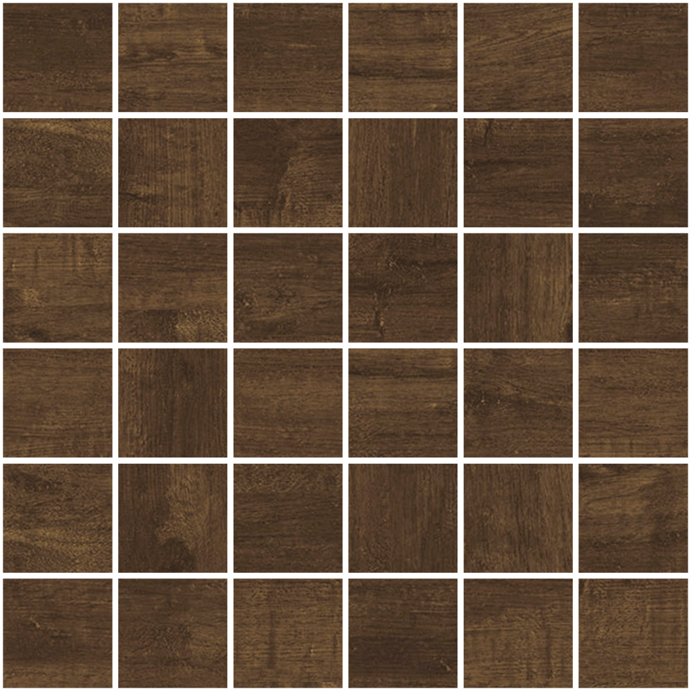 Branch Walnut Natural Mosaico 5X5 Mos 30X30