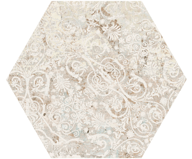 Carpet Sand Hexagon Hexagonal 25X30