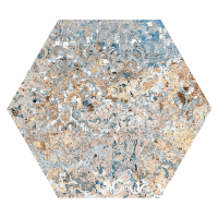 Carpet Vestige Hexagon Hexagonal 25X30
