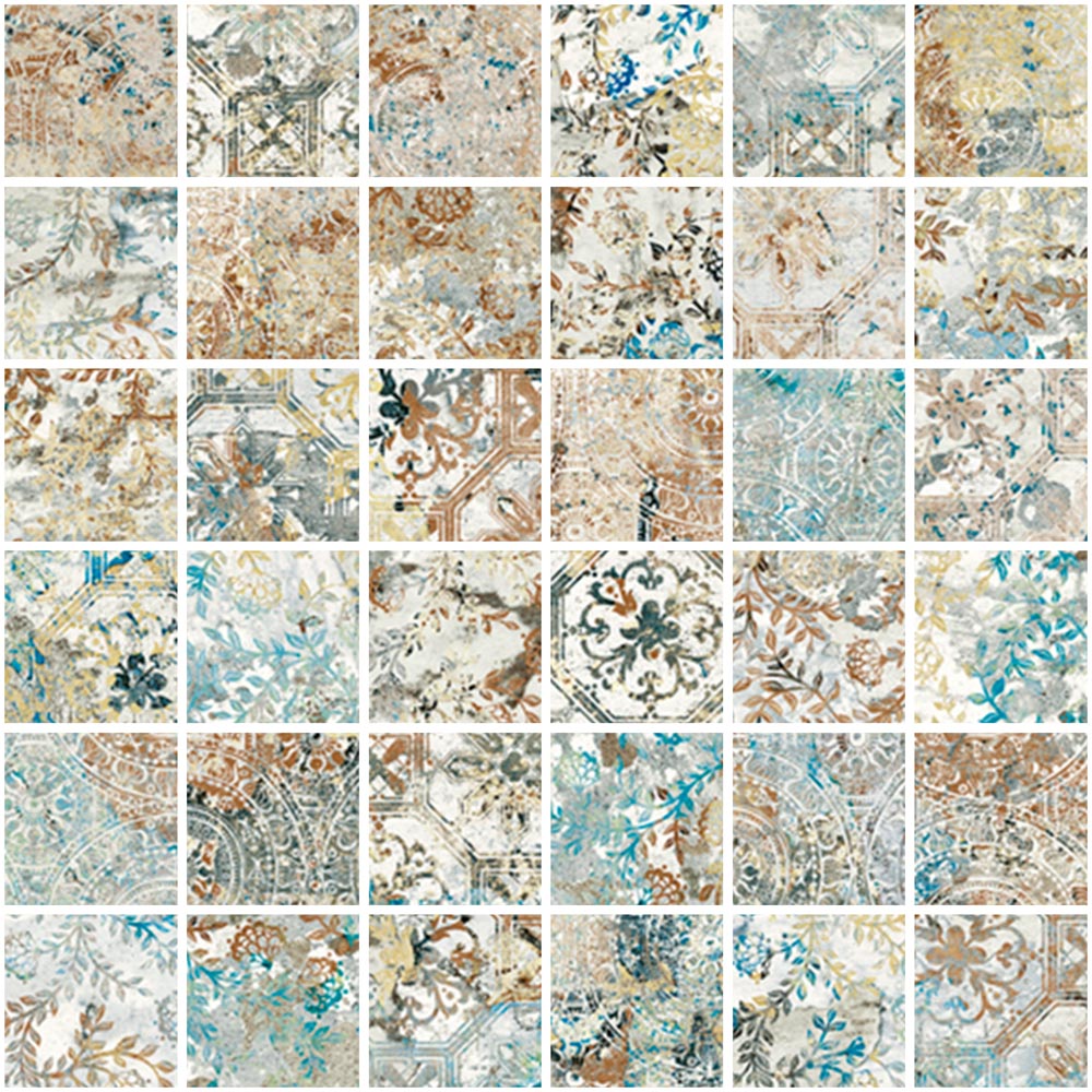 Carpet Vestige Natural Mosaico 5X5 Mos 30X30