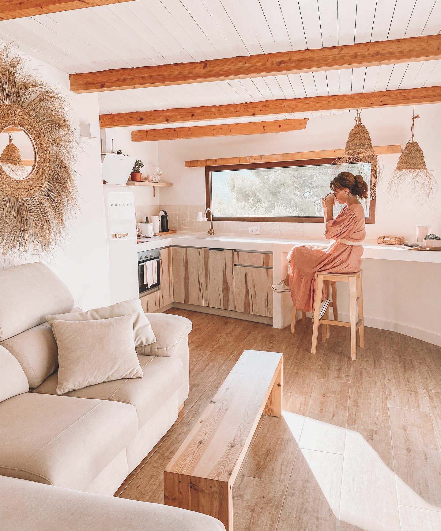 pavimento cerámico efecto madera de Miriam Alegría