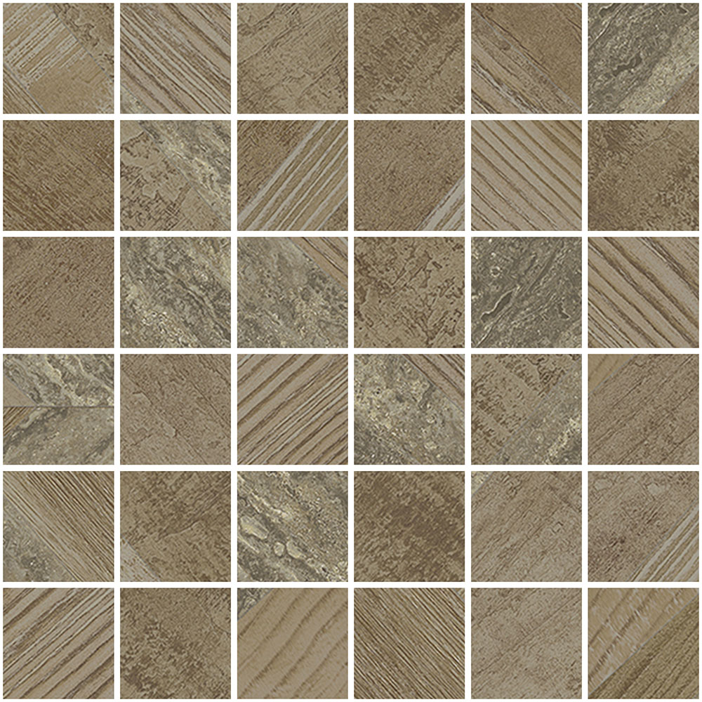 Chevron Oak St Nat Mos 5X5 Mos 30X30