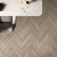 Chevron Oak Stamp 50X100