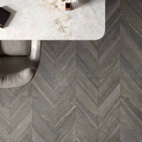 Chevron Walnut Stamp 50X100