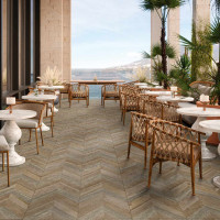 Chevron Oak Stamp 2Cm 50X100X2