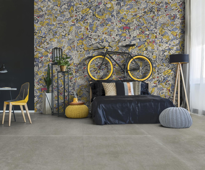 Ciment Grey Natural 100X100