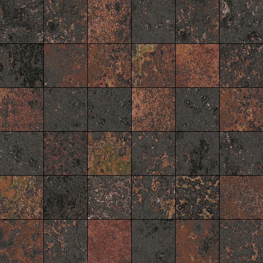 Corten Graphite Nat Mos 5X5 Mos 30X30