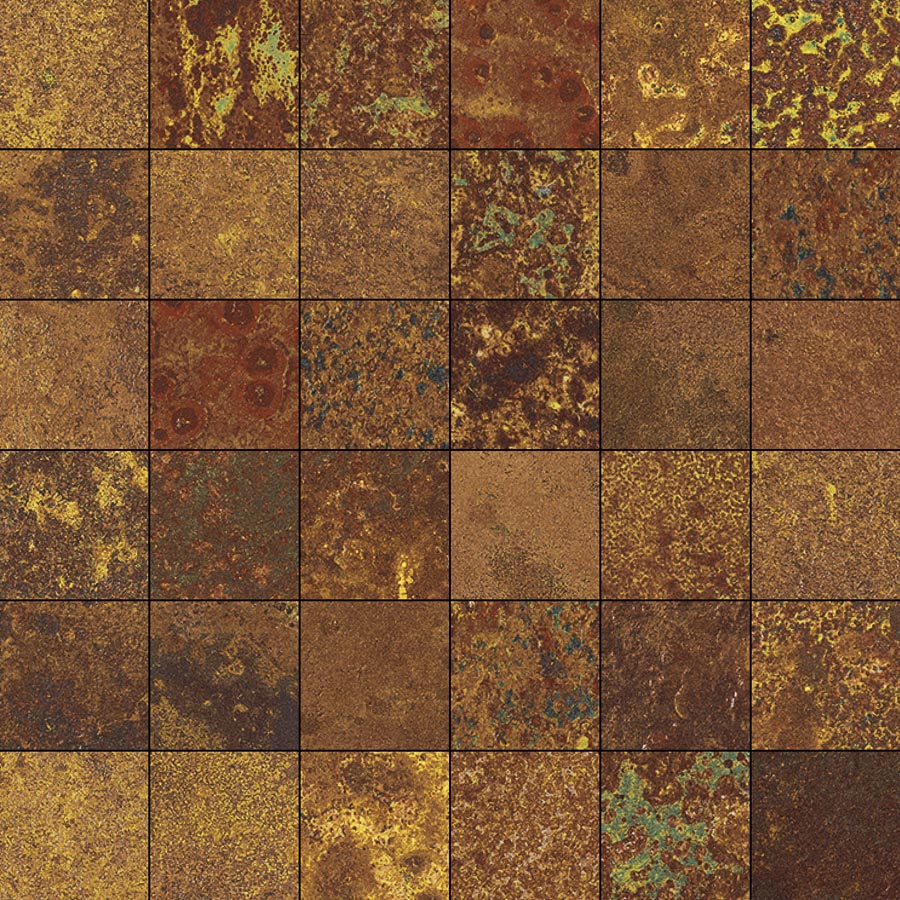 Corten Oxidum Nat Mos 5X5 Mos 30X30