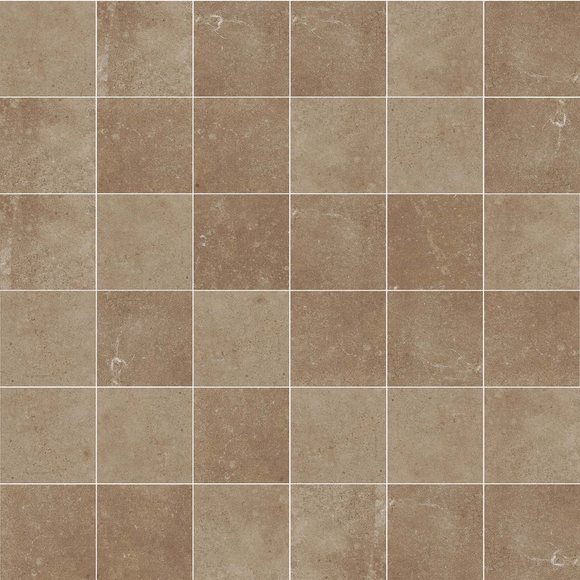 Cotto Brown Natural Mosaico 5X5 Mos 30X30