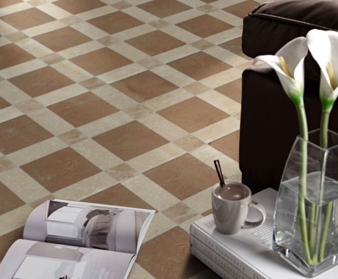 Cotto Stamp Natural 60X60