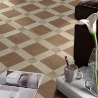 Cotto Stamp Natural 60X60