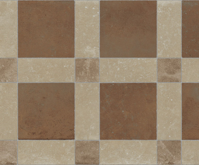 Cotto Stamp Natural 50X100