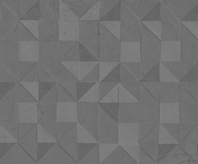 Cracked Graphite Origami 45X120