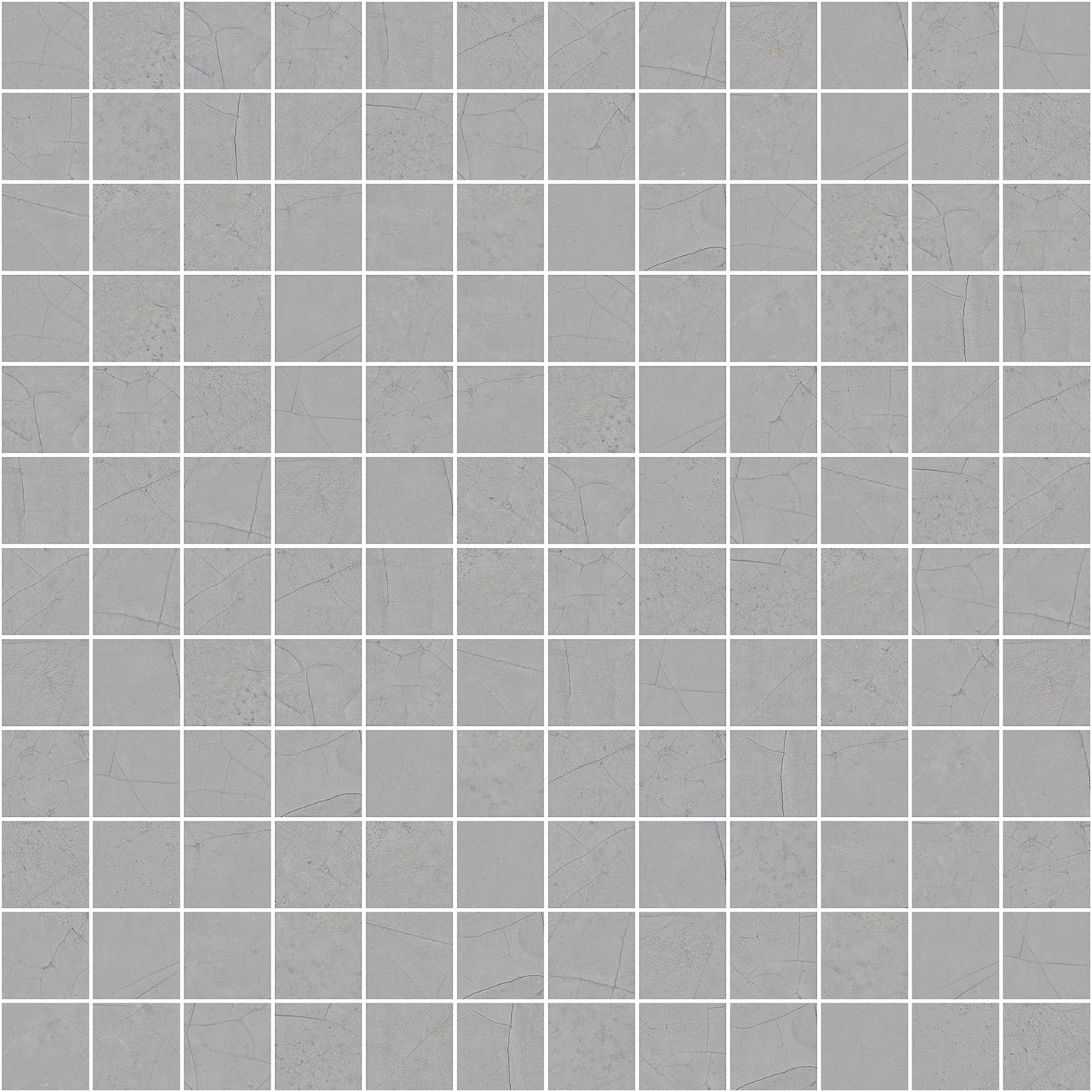 Cracked Grey Mos 2,5X2,5 Mos 30X30