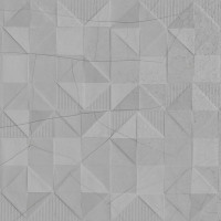 Cracked Grey Origami 45X120