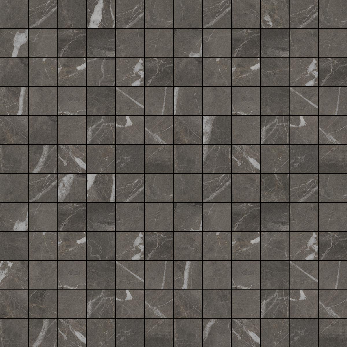 Dstone Anthracite Moon Brillo Mos 2,5X2,5 Mos 30X30