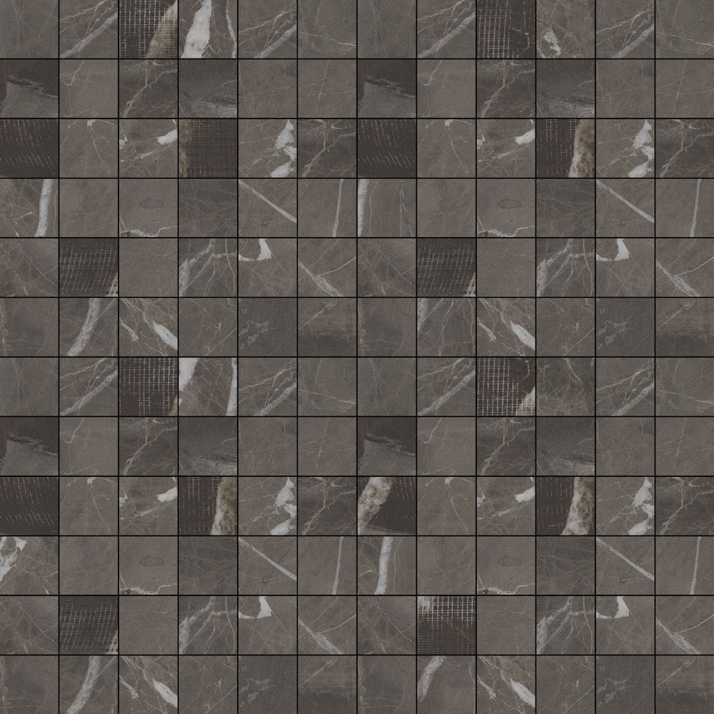 Dstone Anthracite Moon Mos 2,5X2,5 Mos 30X30