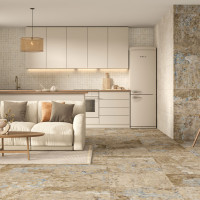 Evoke Blue Natural 60X60