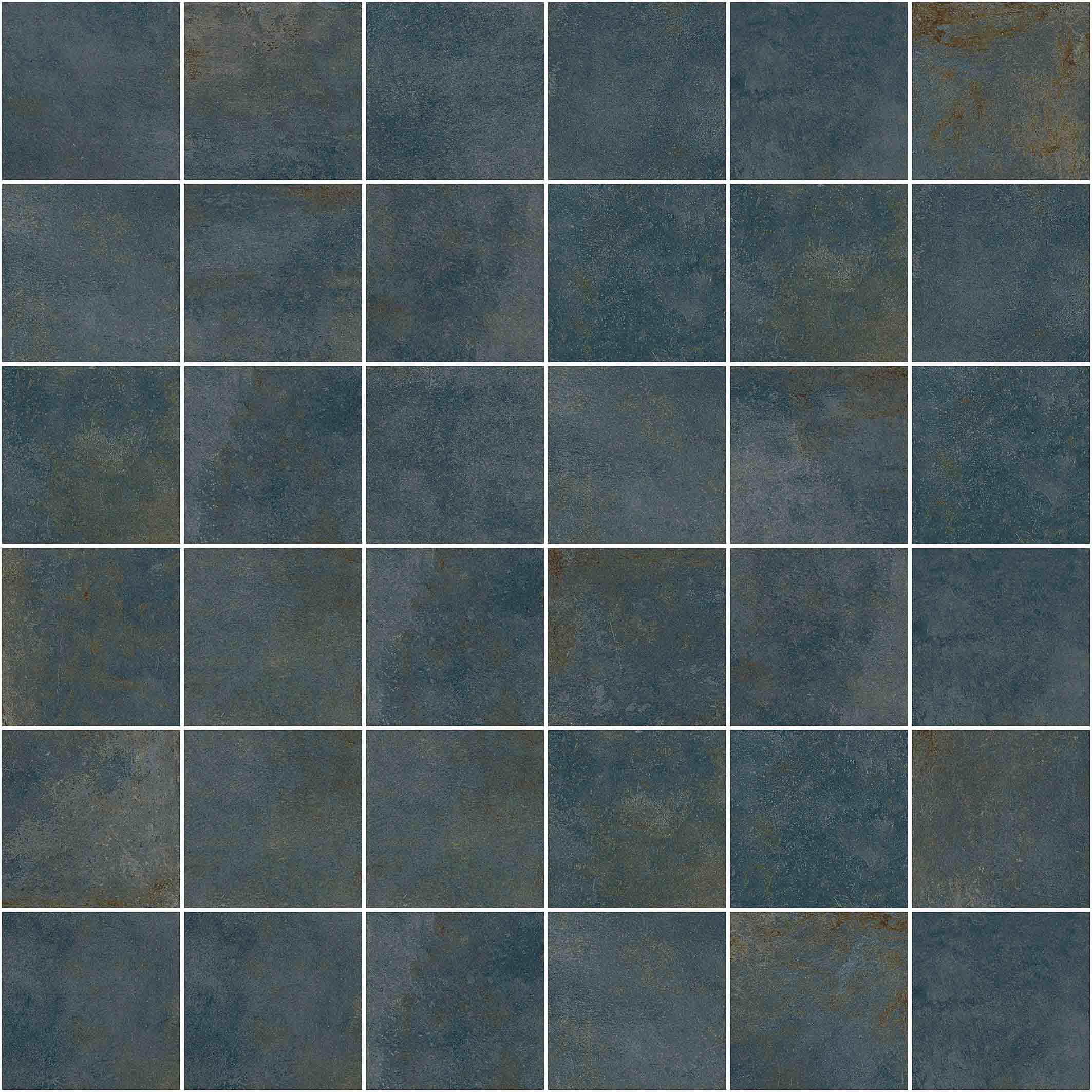 Flamed Sapphire Nat Mos 5X5 Mos 30X30