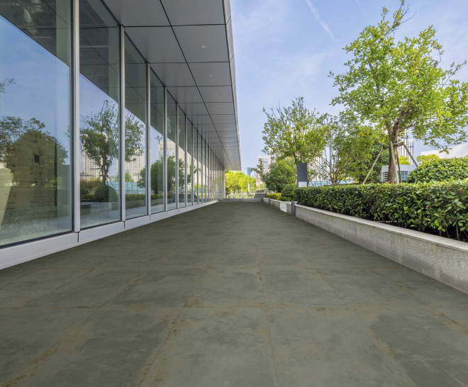 Flamed Green 2Cm 50X100X2