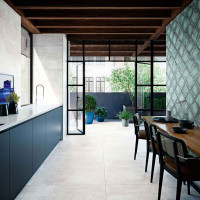Metallic White Natural 60X60