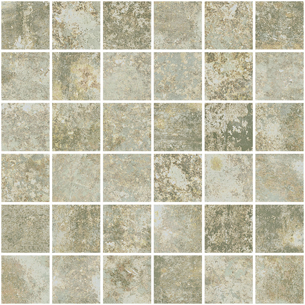 Grunge Grey Lappato Mosaico 5X5 Mos 30X30