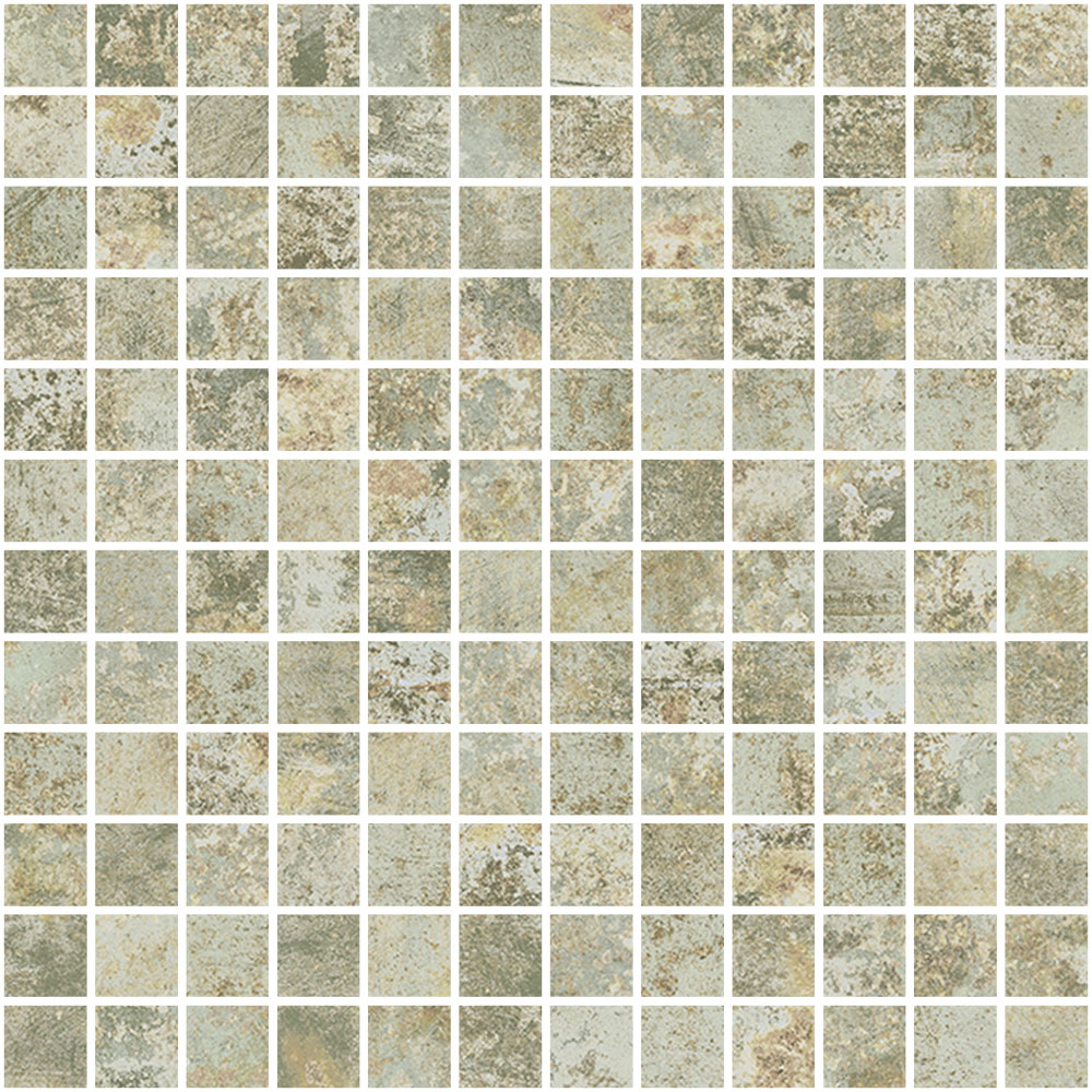 Grunge Grey Mosaico 2.5X2.5 Mos 30X30