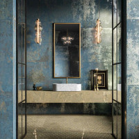 Illusion Brass Stamp Lappato 50X100