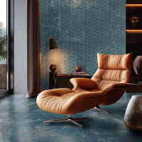 Illusion Turquoise Lappato 100X100