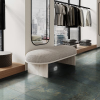 Illusion Turquoise Lappato 100X100