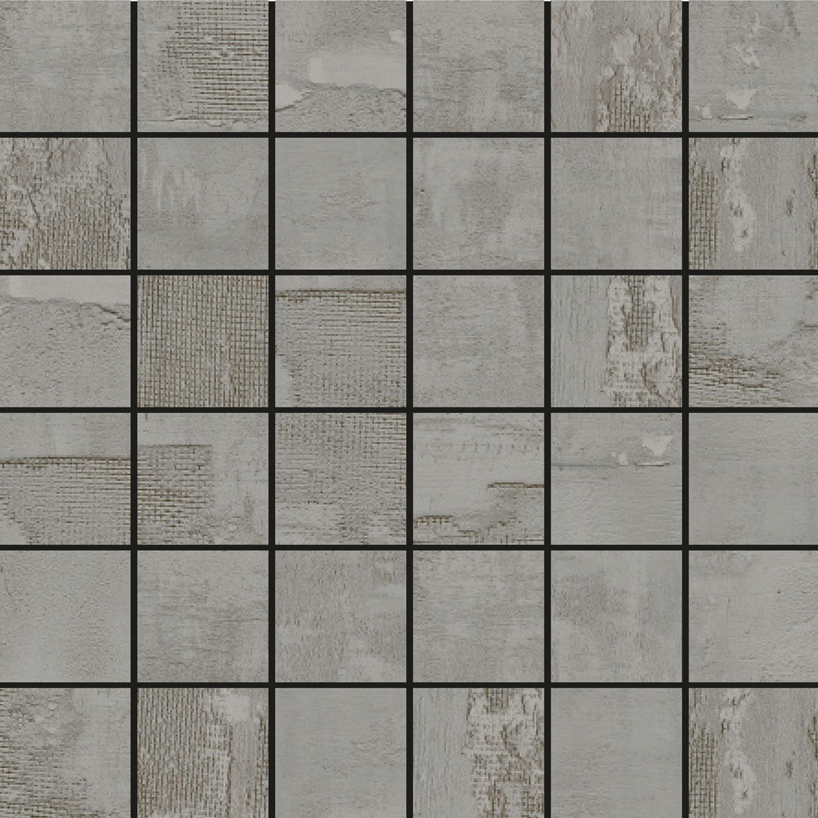 Jacquard Grey Natural Mosaico 5X5 Mos 30X30