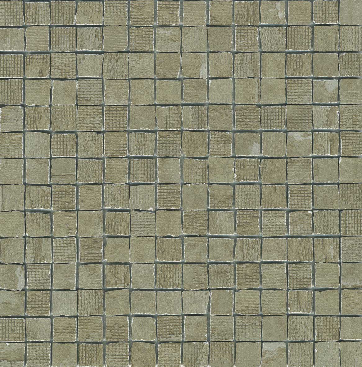 Jacquard Vison Natural Mosaico Broken Varios