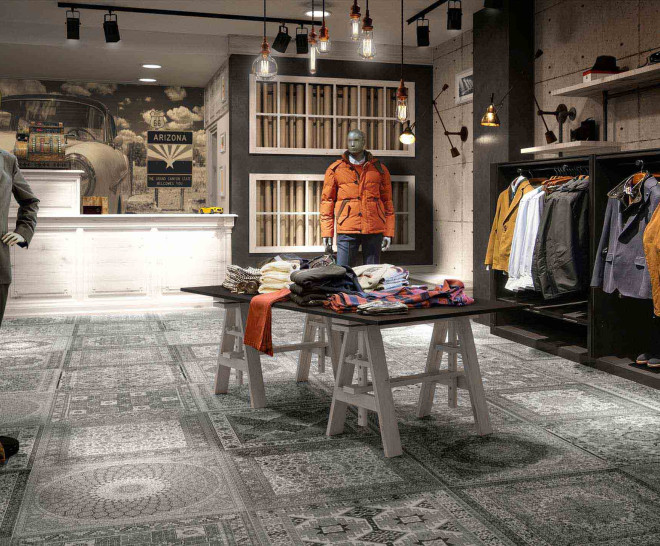 Kilim Black Natural 60X60