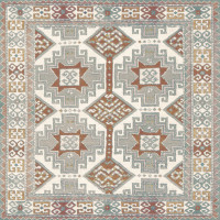Kilim Nain Natural 60X60