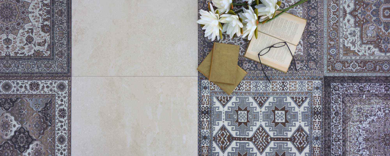 kilim_salon_azul_decorativo_geometrico_floral