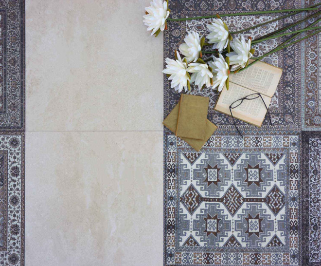 Kilim Nain Natural 60X60