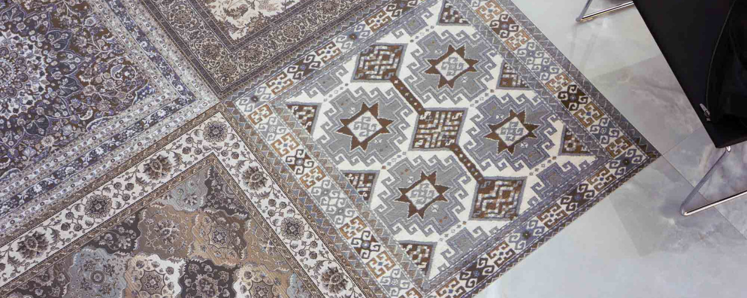 kilim_salon_marron_detalle_decorativo_arabesco