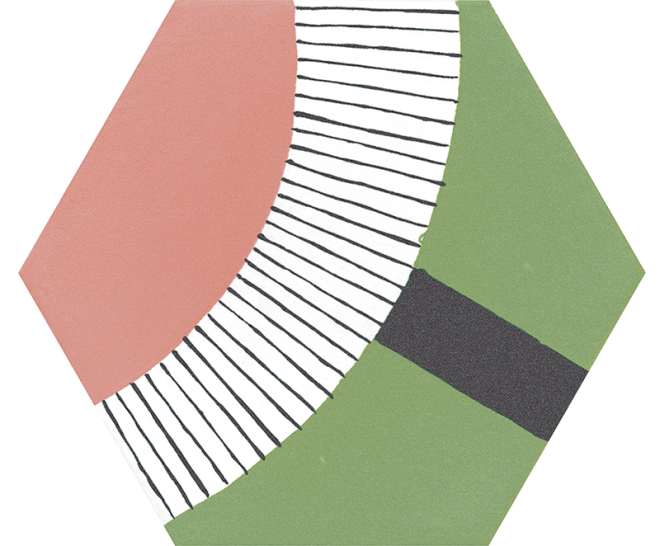 Lined Spring Hexagon Hexagonal 25X30