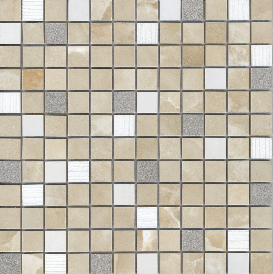 Magma Beige Mos 2,5X2,5 Decor Mos 30X30